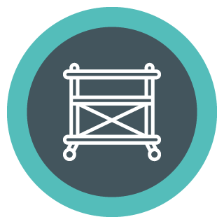 Capital Construction Training Group Scaffolding Icon